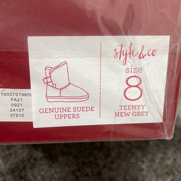 Style & co cold weather booties - Picture 7 of 9